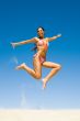 In the air