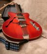 red guitar