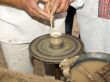Potter at work