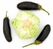 cabbage and eggplants