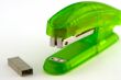 Green stapler