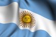 Rendered Argentine Flag