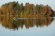 catamaran on lake