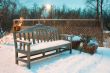 Snowy Bench