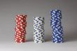 Poker Chip Stacks