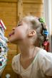 The girl and books