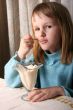 girl eat ice-cream