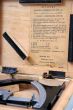 gunner`s clinometer certificate