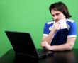 man and laptop