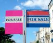 Houses for sale signs