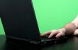 man work with laptop