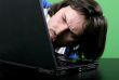 man work with laptop