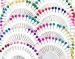 Multi-coloured needles 9