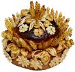 Isolated Ukrainian festive bakery Holiday Bread