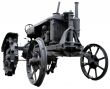 obsolete vintage tractor