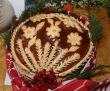  	Isolated Ukrainian festive bakery Holiday Bread