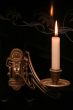 a berning candle