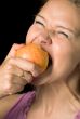 bitting apple