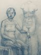 old woman and torso Venus