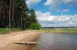 Lake and wood