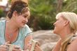 Girlfriends Enjoy A Conversation