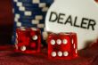 Dice and player chips