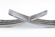 two silver forks