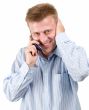 man with mobile phone