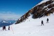 Skiers in Swiss Alps