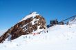 Skiers in Swiss Alps