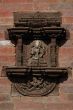 Old window in the Bhaktapur palace,Nepal