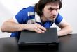 man and laptop