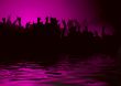 rock concert reflect