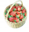strawberries in a basket