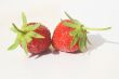 Two strawberries
