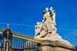 Statue at a gate in Versailles