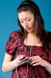 Girl with a mp3 player