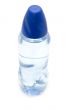 Blue plastic bottle