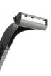 safety razor on white