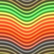 Glowing neon lines