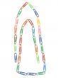 multicolored clips