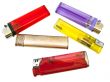 multicolored lighters