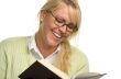 Attractive Woman Reading