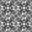 gothic mono floral
