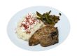 Isolated Pork Chop Supper