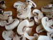 Mushrooms slices background