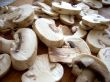 Mushrooms slices background