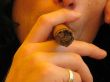 man smoking a cigar