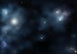 starfield with cosmic Nebula