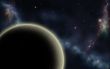 Digital created starfield with cosmic Nebula